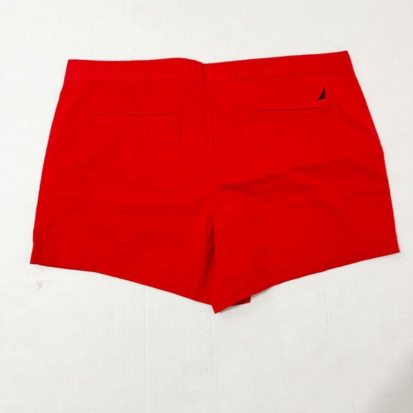 Nautica NWOT Sz 16 Red Short - Picture 3 of 8